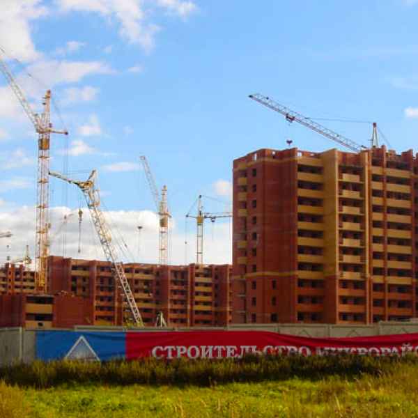 Микрорайон в г. Домодедово (застройщик ДСК Дружба)